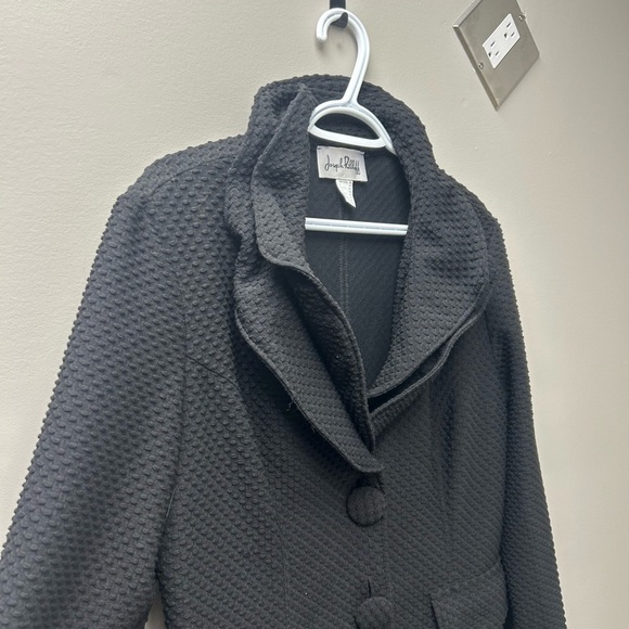 Joesph Ribkoff Women’s Black Light Button Up Jacket - Picture 2 of 6